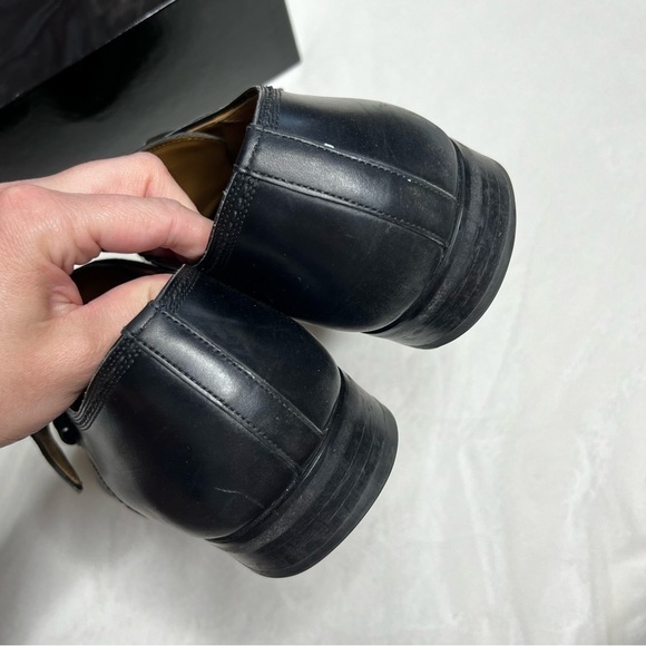 Magnanni LENNON Single Monk Strap Loafers Black Leather Mens Shoes 21447 - Picture 7 of 10